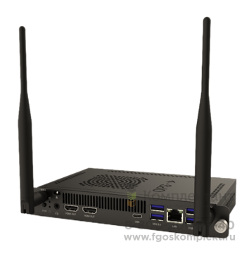 OPS 555 компьютер для интерактивной панели i5-1235U/8GB/256G/Windows 10 Pro (Про) (или Альт Образование)/Kaspersky/Офис (OPS Инноватор  Опал 555)