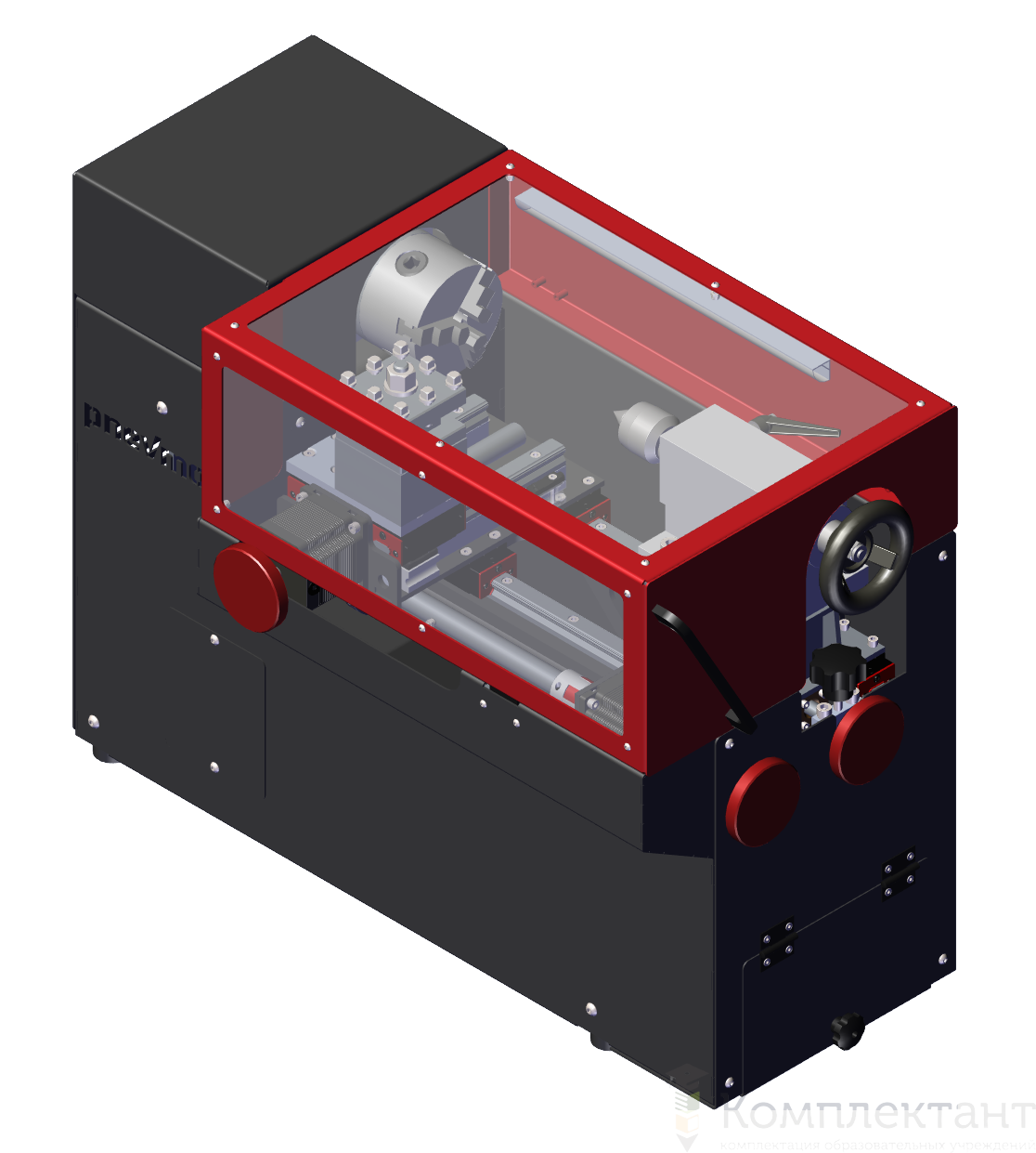Учебный токарный станок с ЧПУ TCNC-1